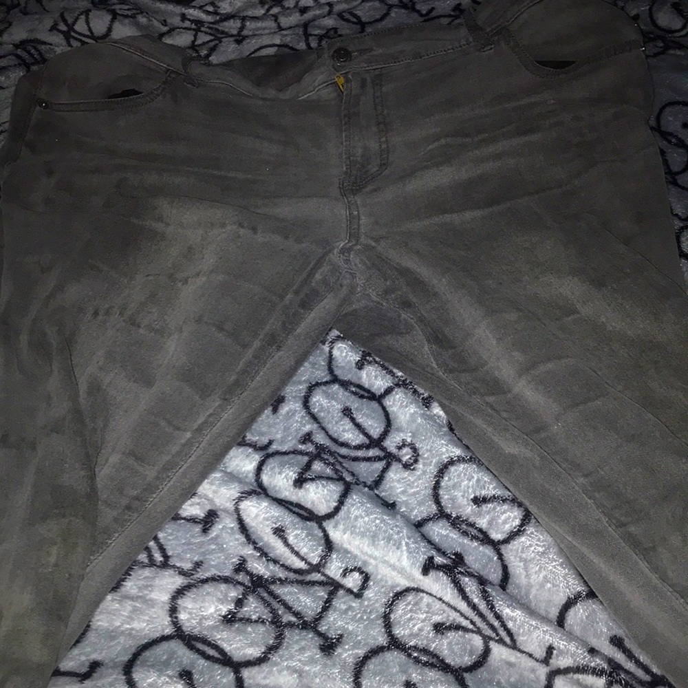 Gray pants